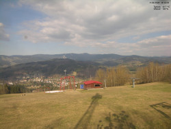 Pohled na Krkonoše