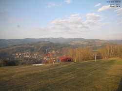 Pohled na Krkonoše