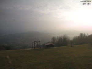 Skiareál Kamenec - Jablonec nad Jizerou - Pohled na Krkonoše - 16.4.2026 v 07:15 Skiareál Kamenec - Jablonec nad Jizerou - Pohled na Krkonoše - 16.4.2026 v 07:15