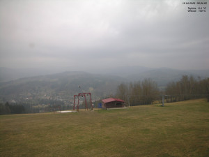 Skiareál Kamenec - Jablonec nad Jizerou - Pohled na Krkonoše - 16.4.2026 v 08:30 Skiareál Kamenec - Jablonec nad Jizerou - Pohled na Krkonoše - 16.4.2026 v 08:30