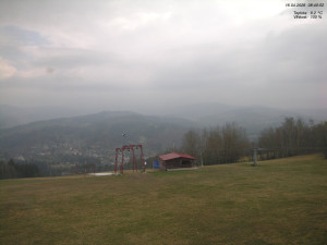 Skiareál Kamenec - Jablonec nad Jizerou - Pohled na Krkonoše - 16.4.2026 v 08:45 Skiareál Kamenec - Jablonec nad Jizerou - Pohled na Krkonoše - 16.4.2026 v 08:45