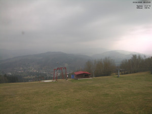 Skiareál Kamenec - Jablonec nad Jizerou - Pohled na Krkonoše - 16.4.2026 v 09:15 Skiareál Kamenec - Jablonec nad Jizerou - Pohled na Krkonoše - 16.4.2026 v 09:15