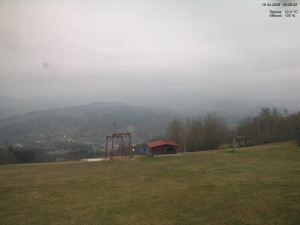 Skiareál Kamenec - Jablonec nad Jizerou - Pohled na Krkonoše - 16.4.2026 v 09:30 Skiareál Kamenec - Jablonec nad Jizerou - Pohled na Krkonoše - 16.4.2026 v 09:30