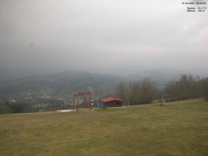 Skiareál Kamenec - Jablonec nad Jizerou - Pohled na Krkonoše - 16.4.2026 v 09:45 Skiareál Kamenec - Jablonec nad Jizerou - Pohled na Krkonoše - 16.4.2026 v 09:45