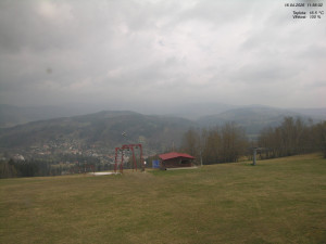Skiareál Kamenec - Jablonec nad Jizerou - Pohled na Krkonoše - 16.4.2026 v 12:00 Skiareál Kamenec - Jablonec nad Jizerou - Pohled na Krkonoše - 16.4.2026 v 12:00