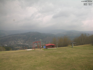 Skiareál Kamenec - Jablonec nad Jizerou - Pohled na Krkonoše - 16.4.2026 v 12:15 Skiareál Kamenec - Jablonec nad Jizerou - Pohled na Krkonoše - 16.4.2026 v 12:15