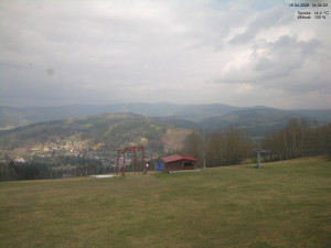 Skiareál Kamenec - Jablonec nad Jizerou - Pohled na Krkonoše - 16.4.2026 v 14:30 Skiareál Kamenec - Jablonec nad Jizerou - Pohled na Krkonoše - 16.4.2026 v 14:30