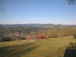Pohled na Krkonoše