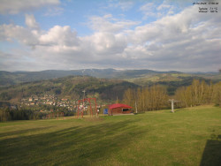 Pohled na Krkonoše