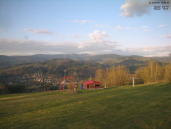 Pohled na Krkonoše