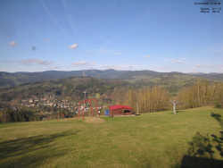 Pohled na Krkonoše