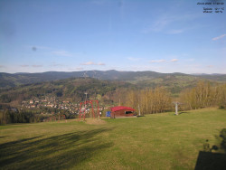 Pohled na Krkonoše