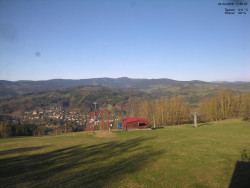Pohled na Krkonoše