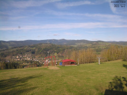 Pohled na Krkonoše