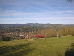 Pohled na Krkonoše