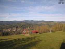 Pohled na Krkonoše