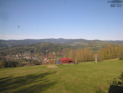 Pohled na Krkonoše