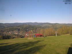 Pohled na Krkonoše