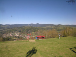 Pohled na Krkonoše