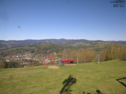 Pohled na Krkonoše