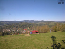 Pohled na Krkonoše