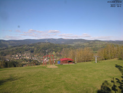 Pohled na Krkonoše