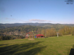 Pohled na Krkonoše