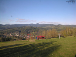 Pohled na Krkonoše