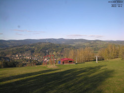 Pohled na Krkonoše