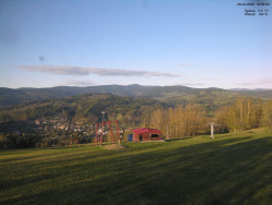 Pohled na Krkonoše
