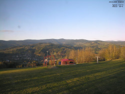 Pohled na Krkonoše