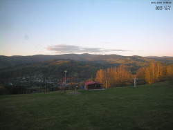 Pohled na Krkonoše