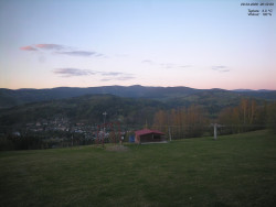 Pohled na Krkonoše