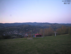Pohled na Krkonoše