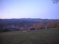 Pohled na Krkonoše