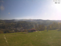 Pohled na Krkonoše
