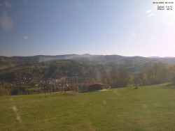 Pohled na Krkonoše