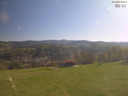 Pohled na Krkonoše