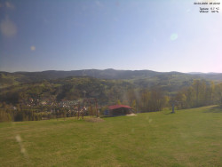 Pohled na Krkonoše