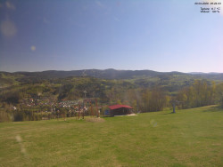 Pohled na Krkonoše