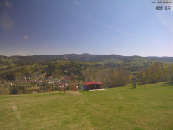 Pohled na Krkonoše