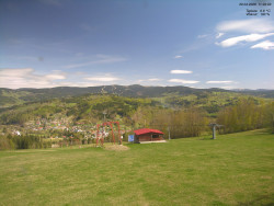 Pohled na Krkonoše