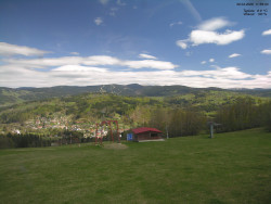 Pohled na Krkonoše