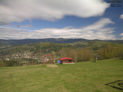 Pohled na Krkonoše