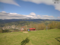 Pohled na Krkonoše
