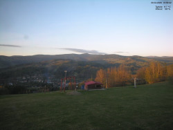 Pohled na Krkonoše