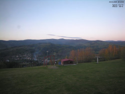 Pohled na Krkonoše