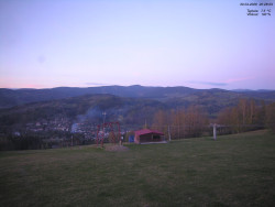 Pohled na Krkonoše