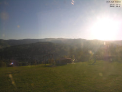 Pohled na Krkonoše