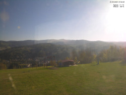 Pohled na Krkonoše